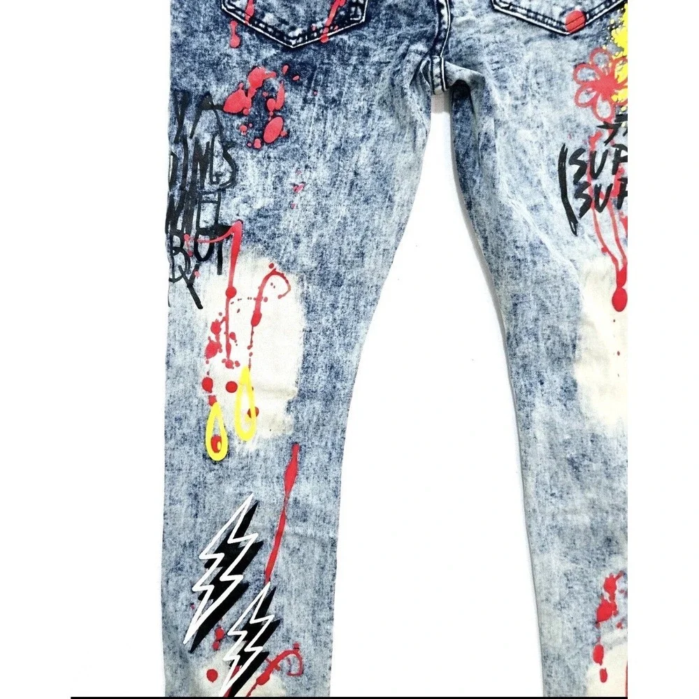 Rue 21 Supreme Flex Unisex Skinny Jeans Size 34/30